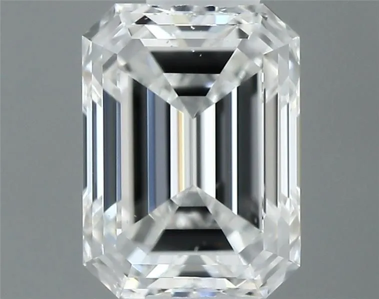 0.40ct EMERALD F VS2 Natural diamond