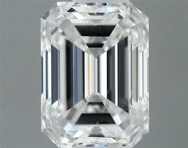 0.4ct EMERALD F VS2 Natural diamond