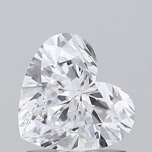 1.05ct HEART D IF Lab diamond