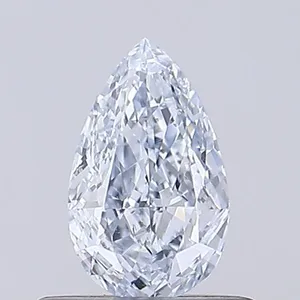 0.49ct PEAR Fancy Light Blue VS1 Coloured Lab diamond