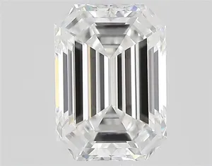 0.36ct EMERALD E IF Natural diamond