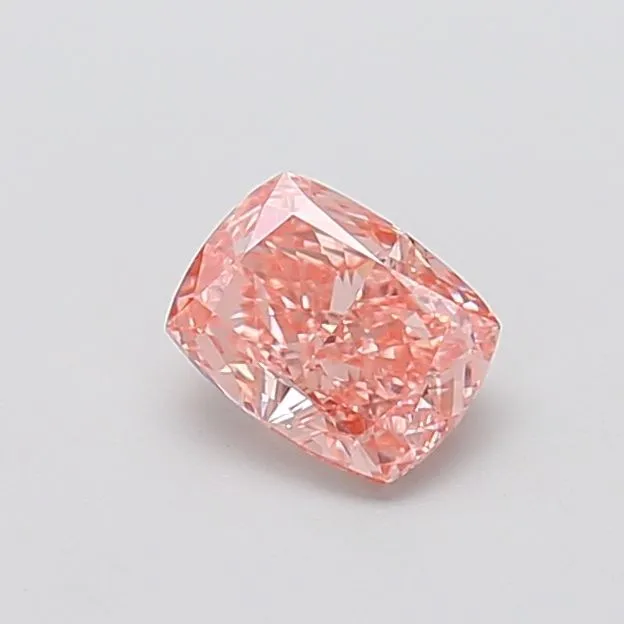 1.01ct CUSHION Fancy Brown Pink VS2 Coloured Lab diamond