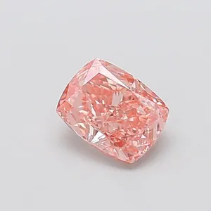 1.01ct CUSHION Fancy Brown Pink VS2 Coloured Lab diamond