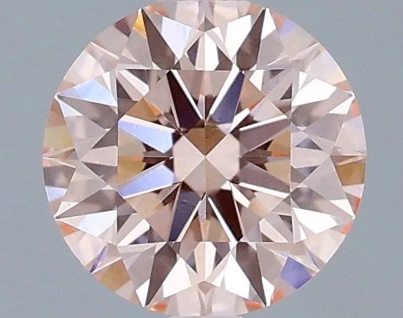 1ct ROUND Fancy Intense Pink VVS2 Coloured Lab diamond