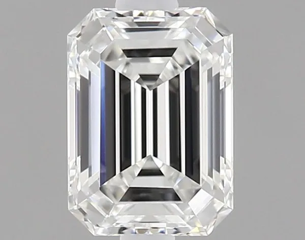 0.5ct EMERALD F VVS1 Natural diamond