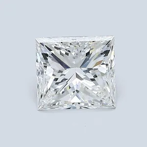 1ct PRINCESS F VVS2 Natural diamond