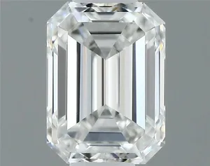 0.4ct EMERALD F VVS1 Natural diamond
