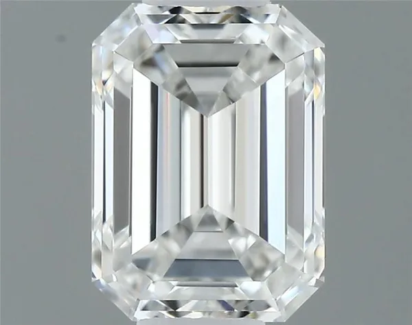 0.4ct EMERALD F VVS1 Natural diamond