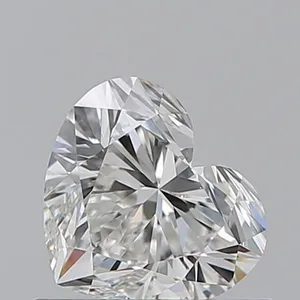 0.7ct HEART H IF Natural diamond