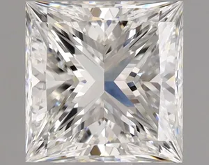 0.9ct PRINCESS G VVS2 Natural diamond