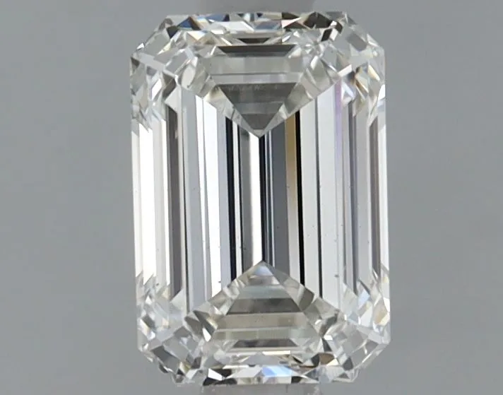 0.81ct EMERALD F VS2 Lab Grown diamond