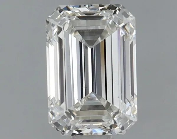 0.81ct EMERALD F VS2 Lab diamond