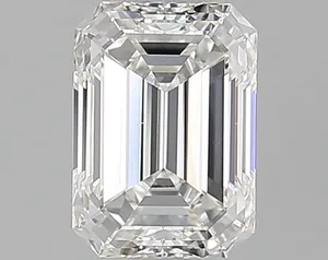 0.65ct EMERALD F VS1 Natural diamond