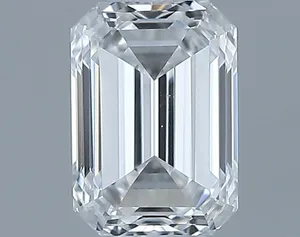 0.44ct EMERALD D VS1 Natural diamond