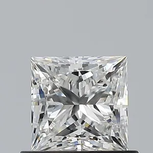 0.7ct PRINCESS F VVS2 Natural diamond