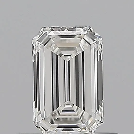 0.5ct EMERALD F VVS2 Natural diamond