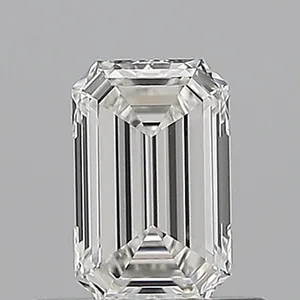 0.5ct EMERALD F VVS2 Natural diamond