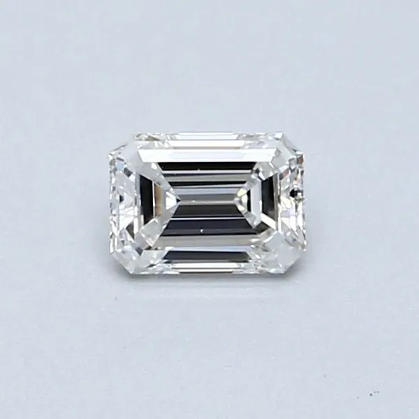 0.38ct EMERALD F VVS1 Natural diamond