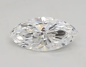 0.72ct MARQUISE D VVS2 Lab diamond