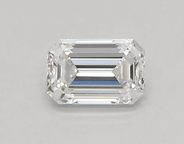 0.4ct EMERALD D VVS1 Lab diamond