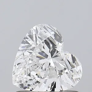 0.7ct HEART F VS2 Natural diamond