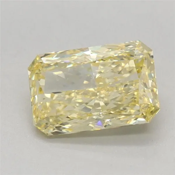 1.02ct RADIANT Fancy Intense Yellow VVS2 Coloured Lab diamond