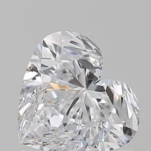 0.91ct HEART D VS1 Natural diamond