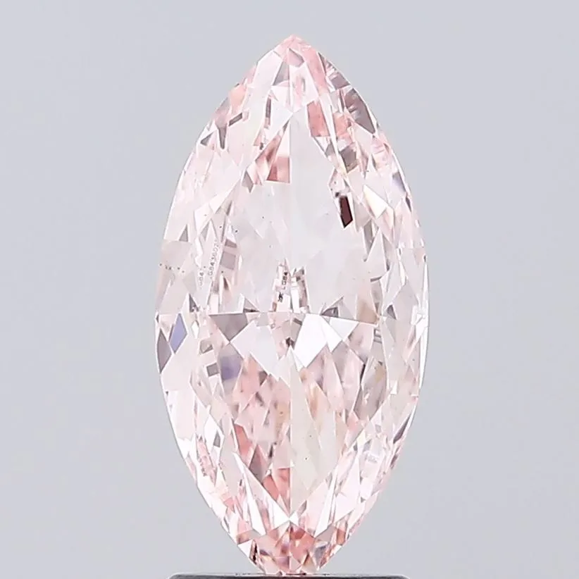 2.50ct MARQUISE Fancy Intense Pink VS1 Coloured Lab diamond