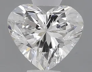 0.45ct HEART D VVS2 Lab diamond