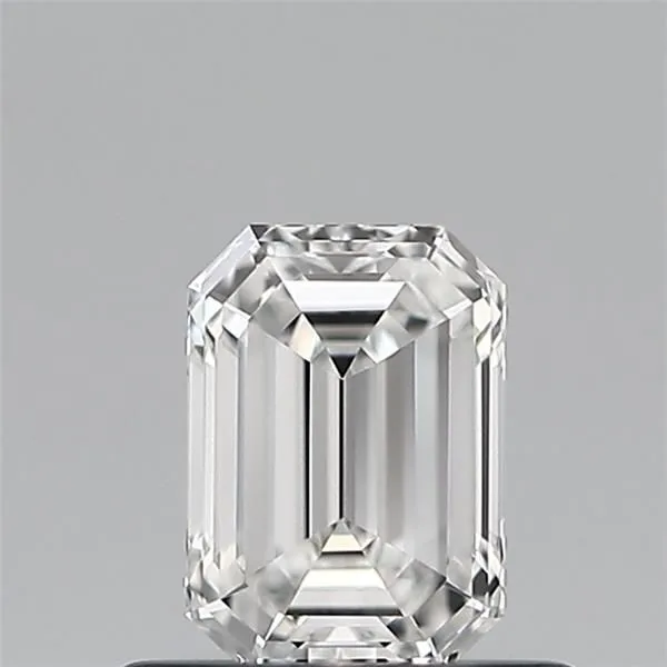 0.51ct EMERALD F VVS1 Natural diamond
