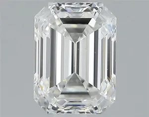 0.74ct EMERALD G VS1 Natural diamond