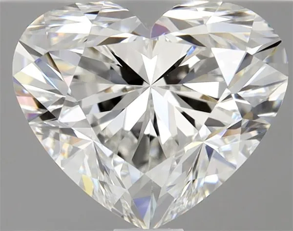 0.9ct HEART F VS1 Natural diamond