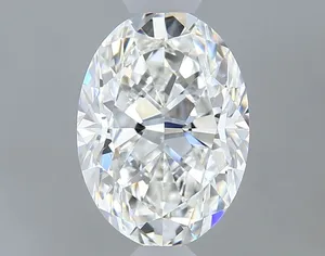 0.6ct OVAL F VVS2 Natural diamond