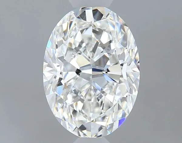 0.6ct OVAL F VVS2 Natural diamond
