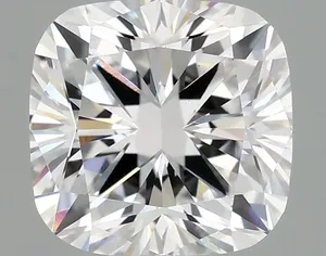 0.97ct CUSHION D VVS2 Lab diamond