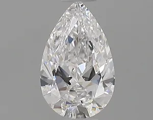 0.4ct PEAR D VS1 Natural diamond