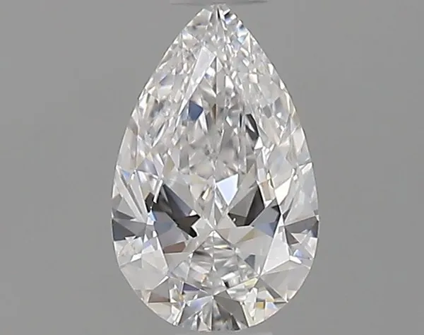 0.4ct PEAR D VS1 Natural diamond