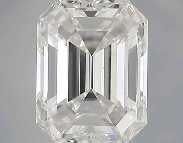 0.52ct EMERALD F VS1 Natural diamond