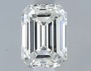 0.5ct EMERALD H VVS2 Natural diamond