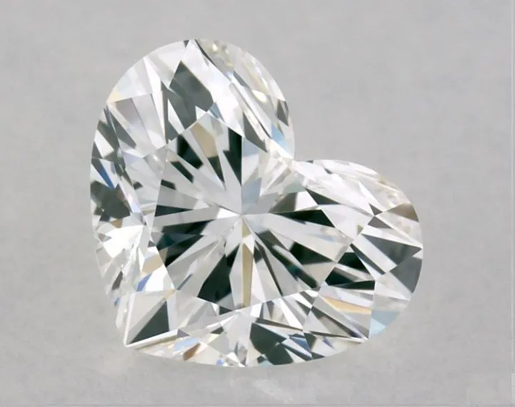 0.73ct HEART F IF Natural diamond