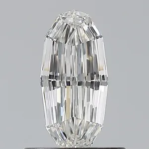 0.54ct OVAL F VVS2 Natural diamond