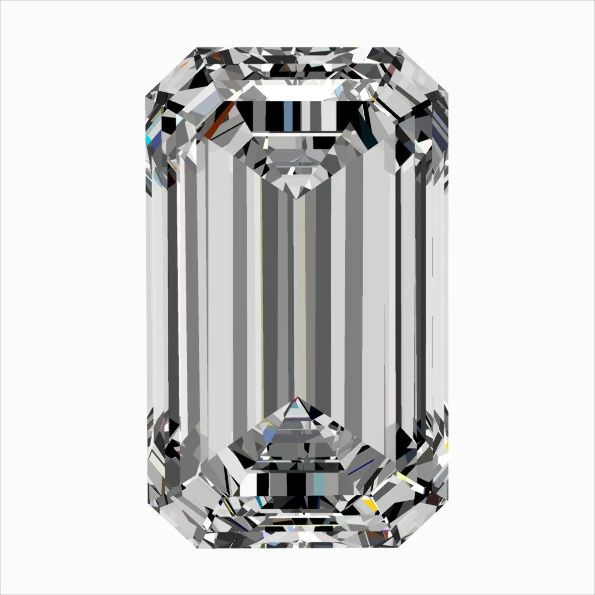 0.40ct EMERALD G VS2 Natural diamond