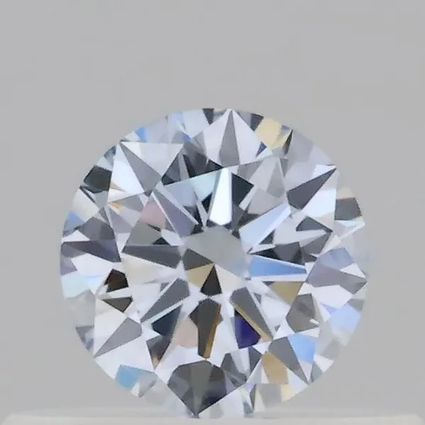 0.3ct ROUND Fancy Light Blue VVS2 Coloured Lab diamond