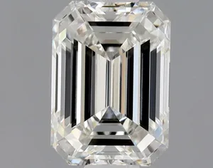 0.5ct EMERALD H VVS2 Natural diamond