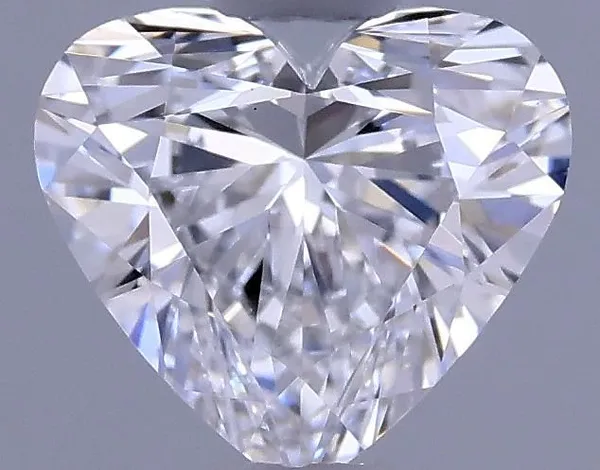 0.52ct HEART D VS2 Natural diamond
