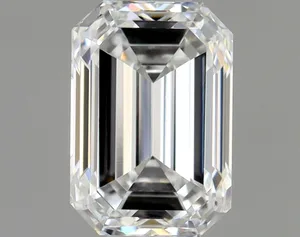 0.53ct EMERALD D VVS1 Natural diamond