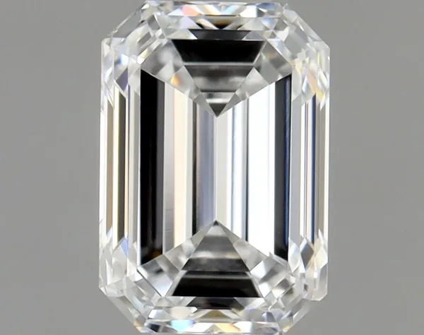 0.53ct EMERALD D VVS1 Natural diamond