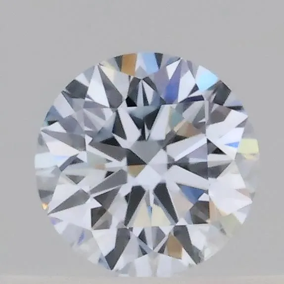 0.3ct ROUND Fancy Light Blue VVS2 Coloured Lab diamond