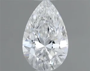 0.46ct PEAR D IF Natural diamond