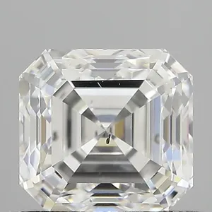 0.8ct EMERALD F SI1 Natural diamond